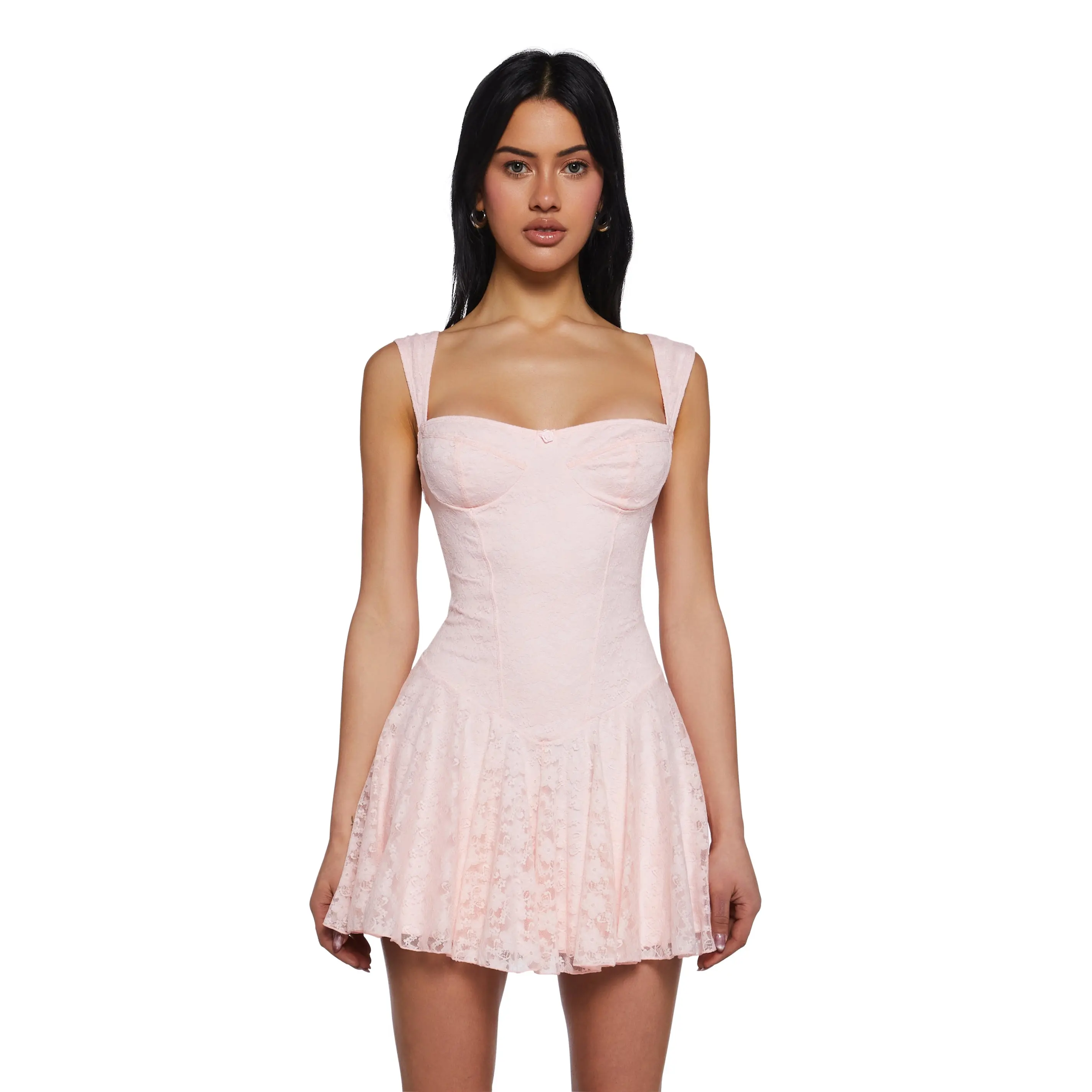 Perfect Date Mini Dress - Light Pink Perfect Date Mini Dress - Light Pink