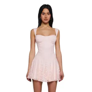 Perfect Date Mini Dress - Light Pink