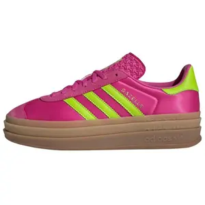 Adidas Wmns Gazelle Bold 'Lucid Fuchsia Solar Slime Satin'