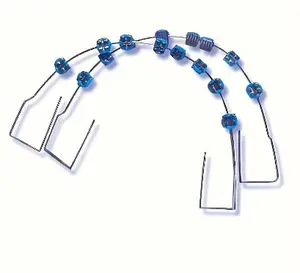 Stainless Steel Temporary Veneers Set LN999062 Casual Cartoon Theme Colorful Smile Enhancement Kit for Oral Use Durable Dental Material Mouth Hygiene Retainer