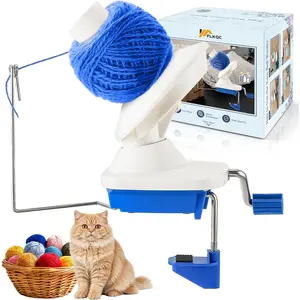 Hand-Operated Yarn Ball Winder Yarn Spinner for Crocheting Knitting Lovers