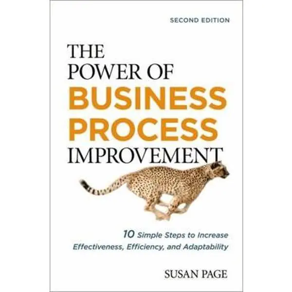 USED-The Power of Business Process Improvement: 10 Simple Steps to Increase Effectiveness, Efficiency, and Adaptability by Page, Susan (Hardcover)