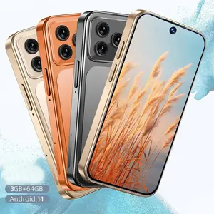 4.5 Inch Dual SIM Smartphone, Mini Smart Phone, 4000mAh Battery Android 14 with 3GB RAM, 64GB Storage, Calling, GPS Bluetooth-compatible WiFi Portable Micro Tiny Mobile Phone
