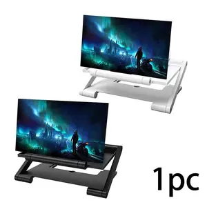 Mobile Phone Magnifier Screen,HD Magnifying Projector Screen Enlarger, Foldable with Screen Amplifier for Movies Videos Gaming, Compatible with All Smartphones, Cell Phone Stand, Cell Phone Holder