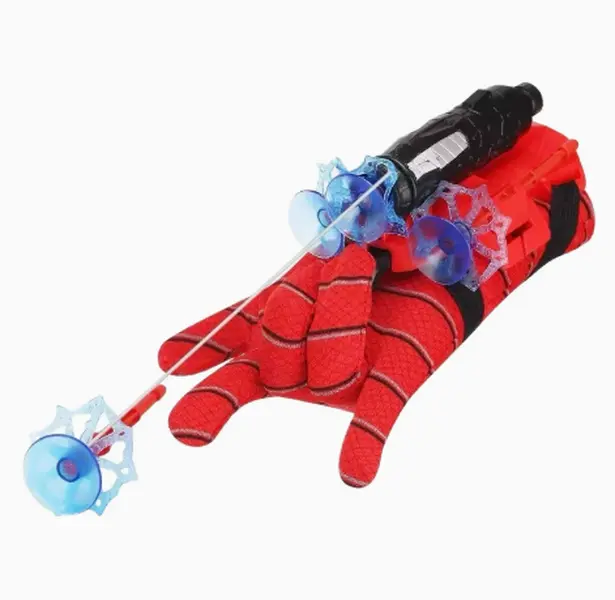 Spider Web Shooter Glove Toy｜Kids Hero Cosplay Launcher with Suction Darts