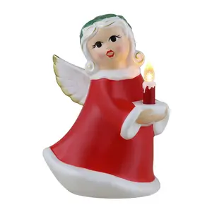 Mr. Christmas 9" Nostalgic Ceramic Lit Angel