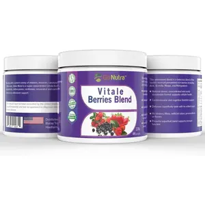 Nutra Antioxidant Berries Blend Superfood Smoothie Powder with Acai Maqui Goji More Nutritional Boost Smoothie Mix 8oz