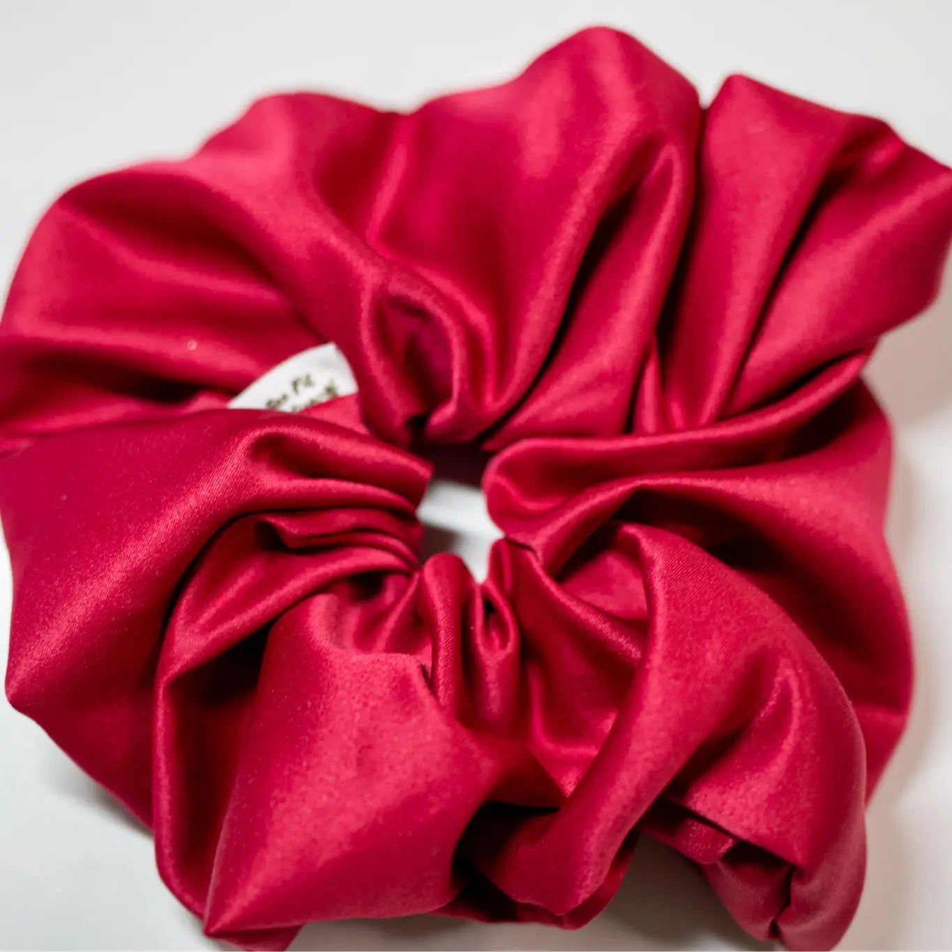 Large Red Christmas Scrunchy