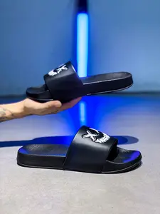 Men's Sporty Sandals, Thick Eva Sole, Lightweight Slippers, Indoor/outdoor Casual Wear, Summer Beach Leisure Activities