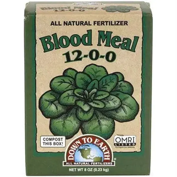Down To Earth Blood Meal 12-0-0 Organic Nitrogen Fertilizer