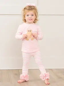 Christmas Gingerbread Pajamas - Pink