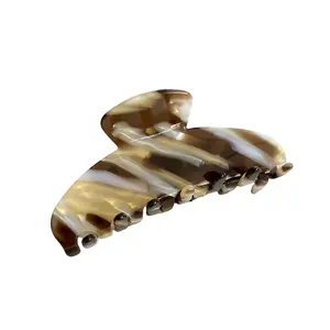 Acetate Hair Claw Clip for Women - 4.2" Medium Size, Non-Slip  Hold, Lightweight & Durable, Elegant Tortoise Shell  Hair Clip for Thick & Thin Hair