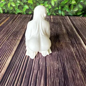 Funny ghost desk art, home office decor, desk accessories