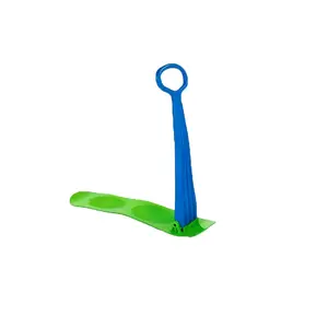 Winter outdoor equipment: snowboard sled, folding ski equipment, with molded safety handle and foot pad, ergonomic binding system, durable structure, suitable for all mountain and freestyle skiing - suitable for beginners, winter sports equ