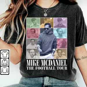 Mike McDaniel Shirt, Football American Graphic Eras Tour Vintage, Football 90s Bootleg Inspired Unisex Shirt, Hoodie, Sweatshirt 300724MTCL-33