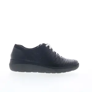 Clarks Kayleigh Aster 26164853 Womens Black Lifestyle Sneakers Shoes