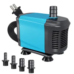 320GPH/550GPH/770GPH/ Submersible Water Pump Flow High Lift Ultra Quiet Pond Pumps Aquarium Pump for Fish Tank, Hydroponics, Outdoor Fountain