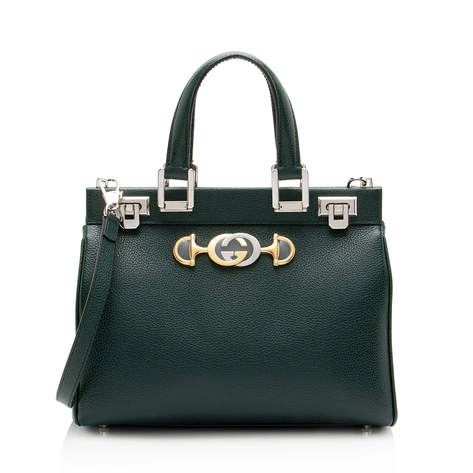 Pre-owned GUCCI Calfskin Tote Bags Zumi Small Tote