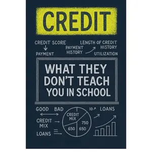 Credit: What They Don't Teach You in School - A Comprehensive Guide to Understanding and Utilizing Credit Effectively for Personal and Financial Goals