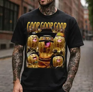 Funny The Burnt Peanut GOOP Bungulato Homage Hoodie/T-shirt/Sweatshirt, Peanut GOOP Bungulato 90s Bootleg Shirt, Internet Viral Meme Trendy Shirt, Weird Humor