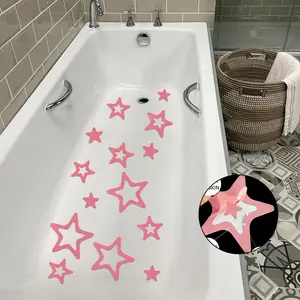 30 PCS Waterproof Star Shaped Bathtub Sticker - Non-Slip, Self-Adhesive, Removable, and Decorative - Perfect for Swimming Pools, Bathroom and Toilet Decor, Bathroom Decorations