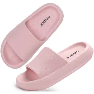 2025 Ultra-Soft Shower Slides for Women  Non-Slip & Quick-Drying | Lightweight Minimalist Sandals for Beach, Home & Travel | Easy-Clean Spa Slippers Girl Footwear Walking Shoes Flipflop Flat Parent