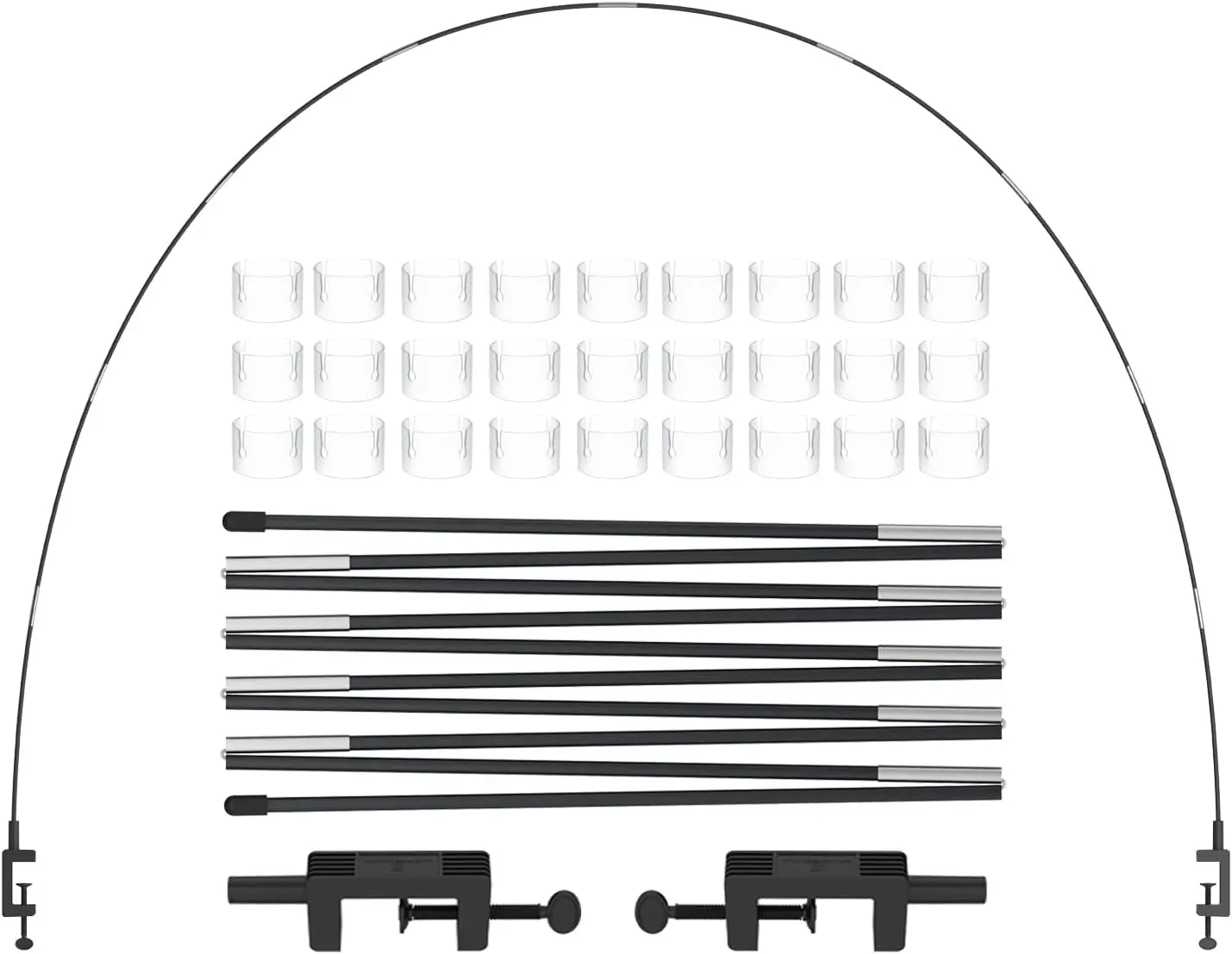LANGXUN 12Ft Table Balloon Arch Kit for Birthday Decorations, Party,Wedding And