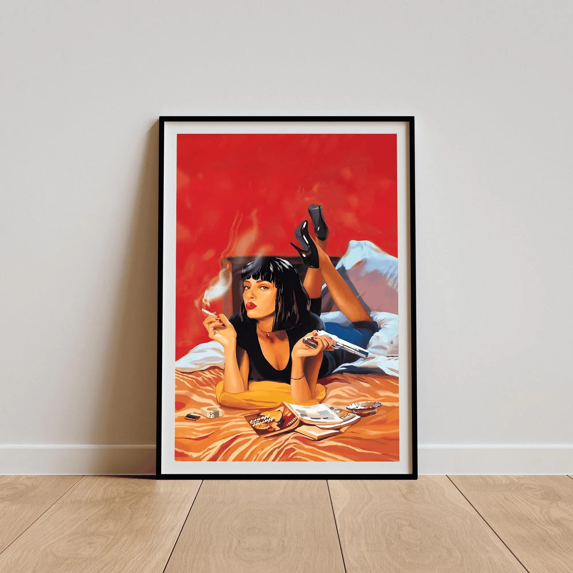 Vintage Poster Elvira Mistress of the Dark Wall Art vintage wall art retro poster print Gift Decor Home Decor Ideas Room Decor