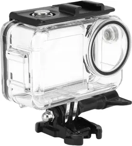 Action 3/4/5 Pro waterproof case: diving protective case with anti-fog filter and quick-release screws; a durable, waterproof protective cover suitable for Action 5 Pro, 4, and 3 models, ensuring clear footage during underwater shooting.