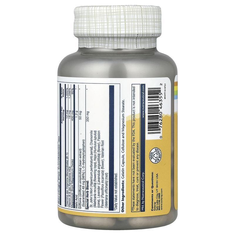 Solaray Malic Acid Magnesium, 90 Capsules