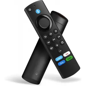 Replacement Firestick Remote Control Compatible with Fire-Smart TV Series Stick, Stick 4K/4K Max/HD/Lite, 3rd Gen Smart TV & Cube(2nd Gen/1st Gen/3rd Gen), TVs Stick(2nd Gen/3rd Gen) with Voice Search