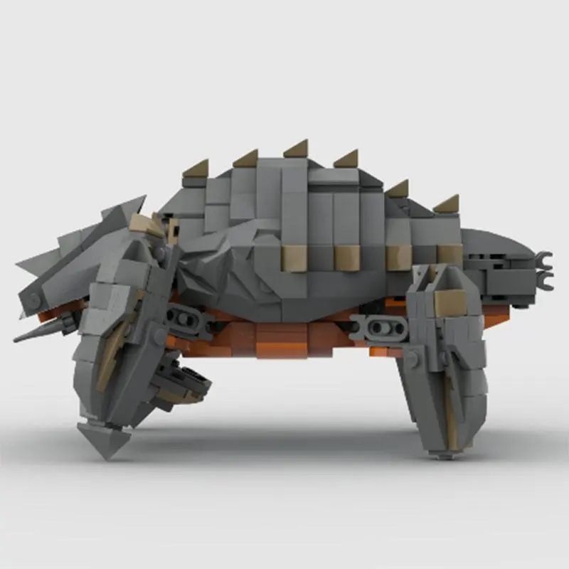 426PCS MOC Customized Terminid Charger Building Blocks Model - Posable Alien Arthropod Bricks & Parts, Eco-Friendly Material DIY Educational Display Toy, Quality Checked Before Shipment, PDF Manual by Email for Helldivers Fans, High Quality