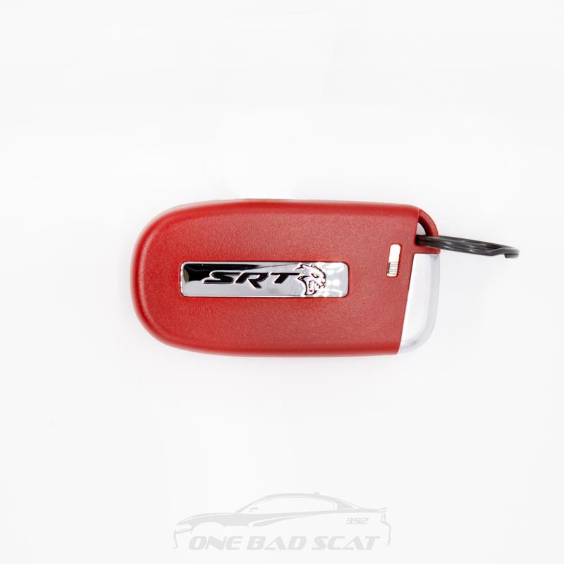 Blue or Red SRT Hellcat Key Fob Case - OEM Replacement for Dodge Charger, Challenger, Durango & 300 car