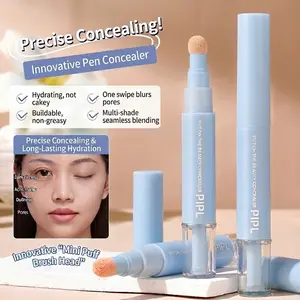 ual-effect Concealer & Foundation Eye Concealer 24-hour long-lasting, high-coverage matte finish. foundation for a flawless complexion. Covers acne marks, sculpts the nose,