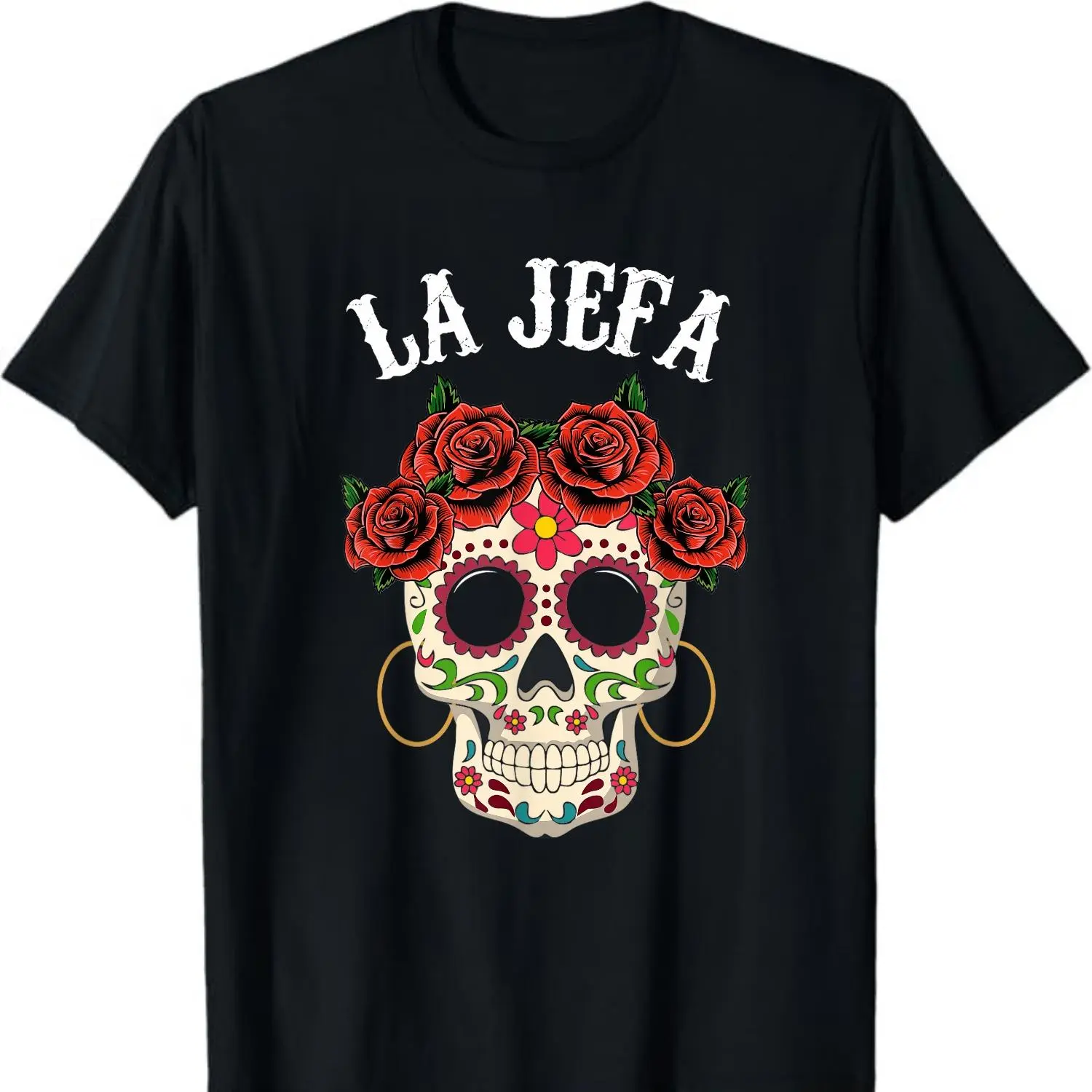 Day of the Dead Sugar Skull Apparel Women T-Shirt