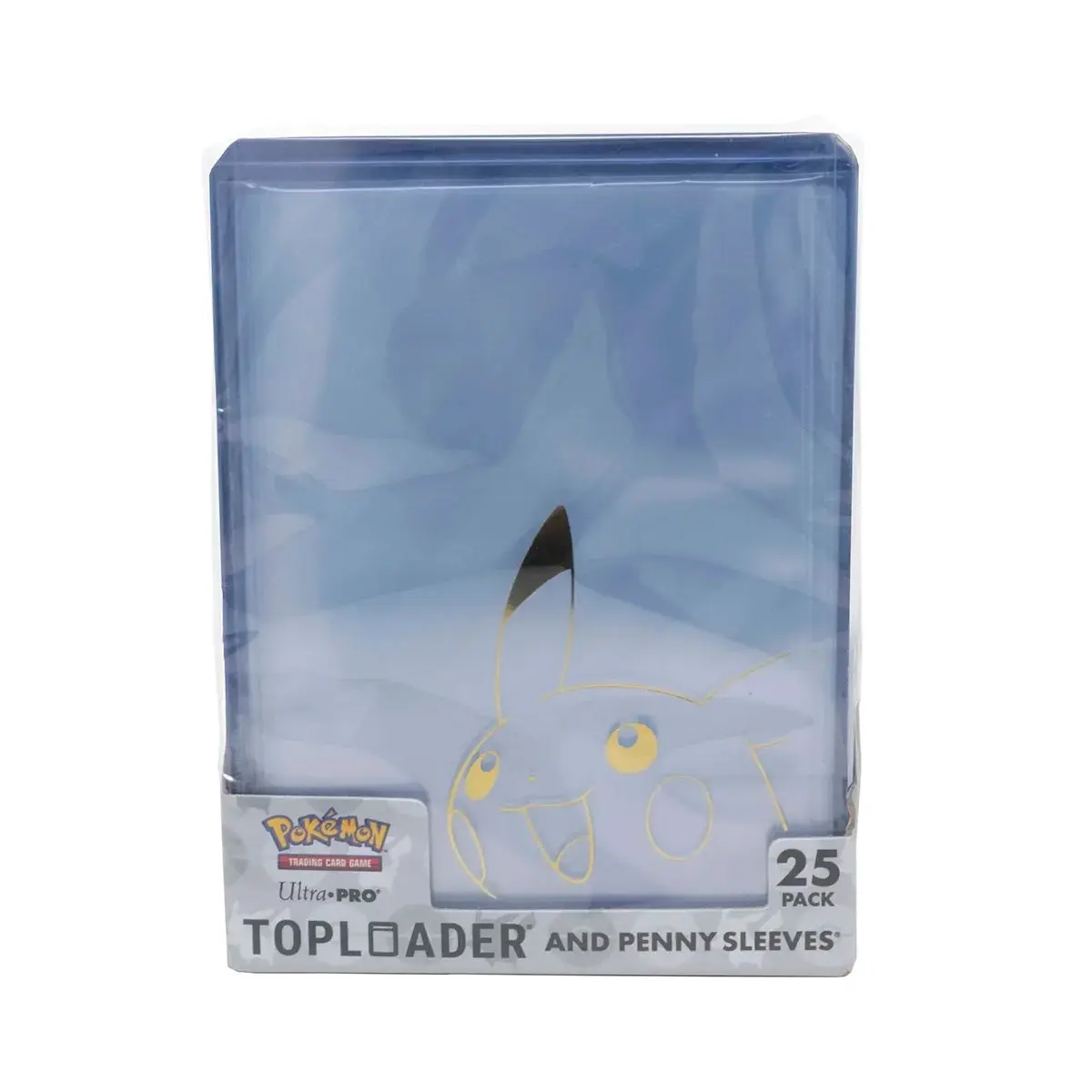Pokemon x UltraPro Pikachu Top Loader and Penny Sleeves 25 Pack