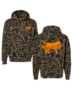 Old Row - Outdoors Pointer Duck Camo Hoodie