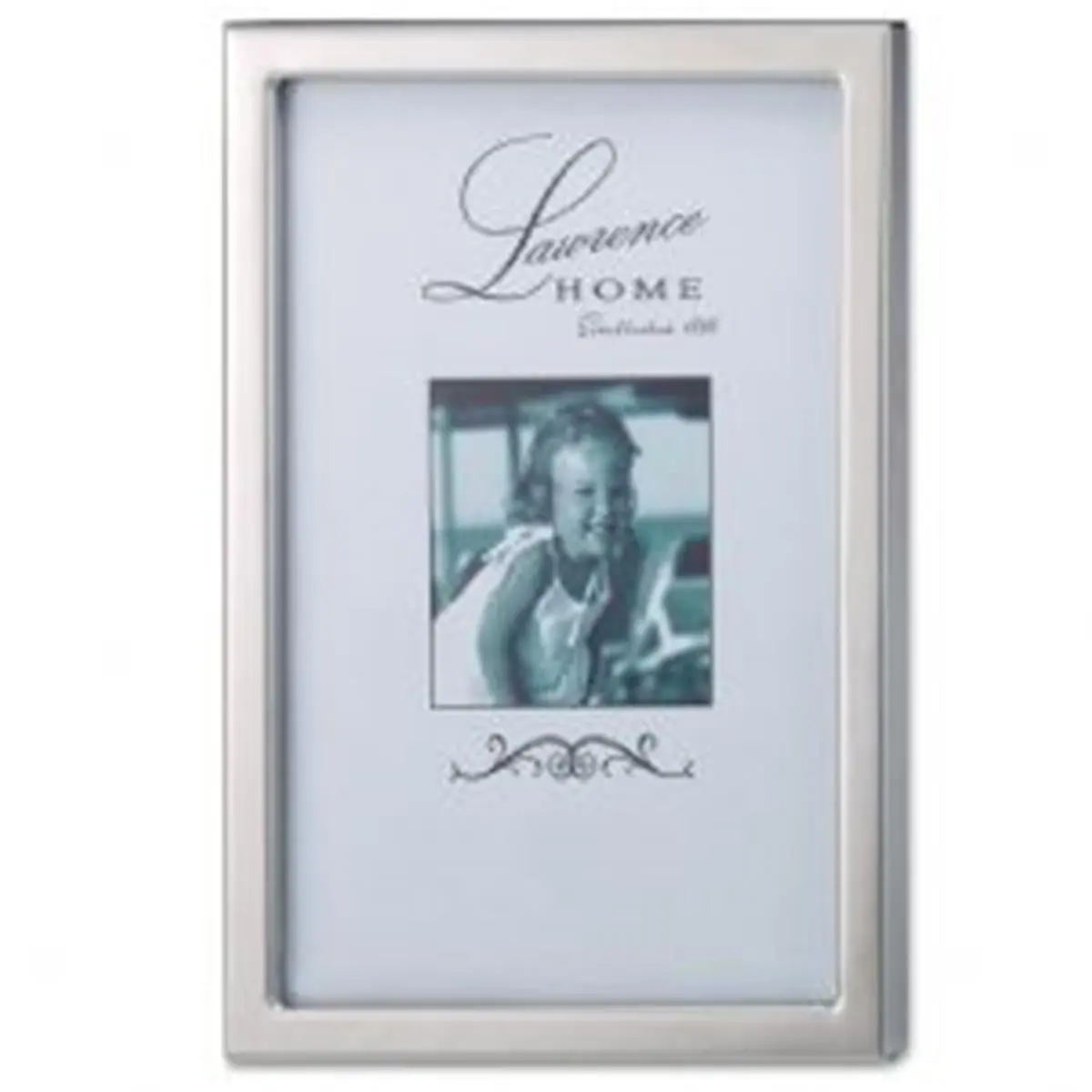 LawrenceFrames 710646 4 x 6 in. Standard Picture Frame, Silver
