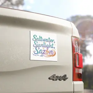 Saltwater Sunlight Sazon Car Magnet
