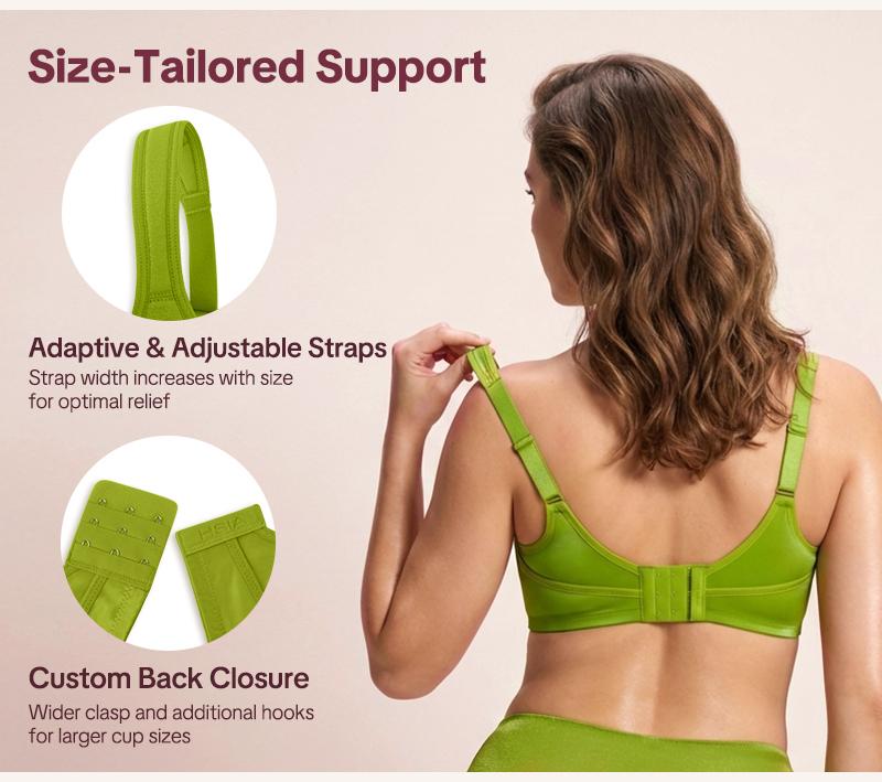 HSIA Starry Night Plus Size 4mm Lightly Padded Balconette Bra Underwire Lifting Support Glass Shimmer Fabric Enhanced 0.5-1 Cup Size U Shaped Back Smoothing Wider Padded Straps Sexy Demi Low Cut Natural Push Up for Big Bust Women