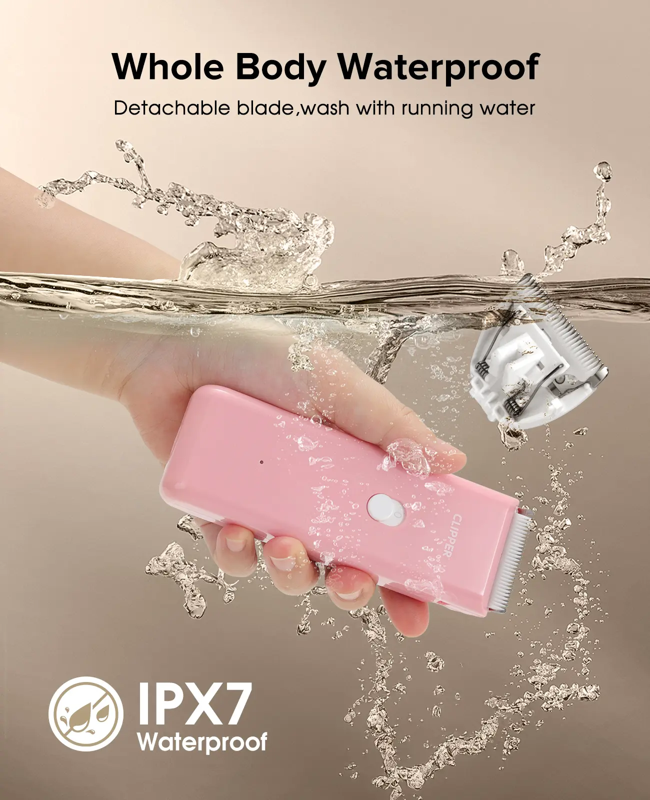 Feet Hair Trimmer, Dog Cat Clippers,Quiet Washable USB Rechargeable Cordless Dog Grooming Kit,Electric Pets Hair Trimmers Shaver Shears for Dogs and Cats Feet Hair Trimmer, Dog Cat Clippers,Quiet Washable USB Rechargeable Cordless Dog Grooming Kit,Electric Pets Hair Trimmers Shaver Shears for Dogs and Cats