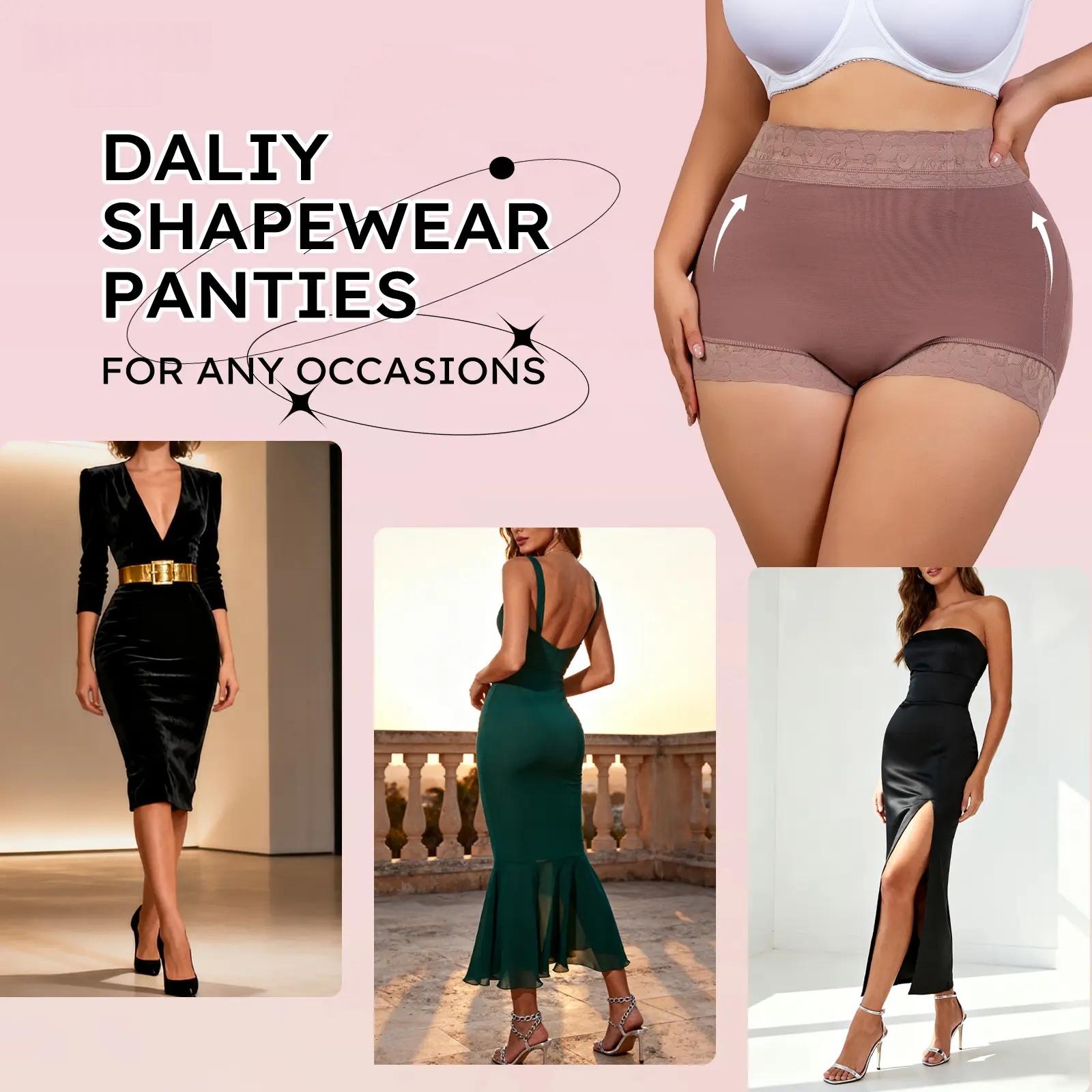 Waist Lace Shapewear Panty with Anti-Slip Silicone Band - Stretchy Breathable & Seamless Tummy Control Butt Lifting for Everyday Confidence Women's Basic Minimalist Multi Colors 3Pcs-BS Waist Lace Shapewear Panty with Anti-Slip Silicone Band - Stretchy Breathable & Seamless Tummy Control Butt Lifting for Everyday Confidence Women's Basic Minimalist Multi Colors 3Pcs-BS
