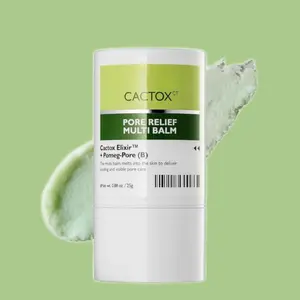 Pore Relief Multi-Balm with Cactus Cooling for Visible Results Reduces Puffiness Tightens Pores Repairs Skin Moisturizers