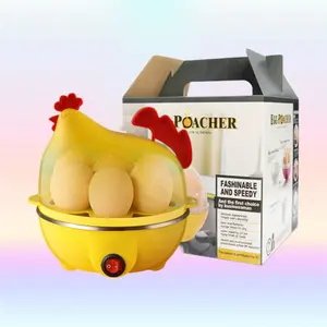 Multifunctional Double Layer Egg Cooker Automatic Shutoff Household Fully Automatic Steamer for Eggs and Egg Custard