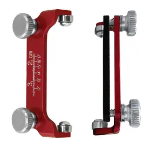 Honing Guide System, Aluminum Chisel Sharpener for Woodworking Chisels and Planes, Fixed Angle Knife Sharpener, Chisel Sharpening Holder Guide with Angle Scale