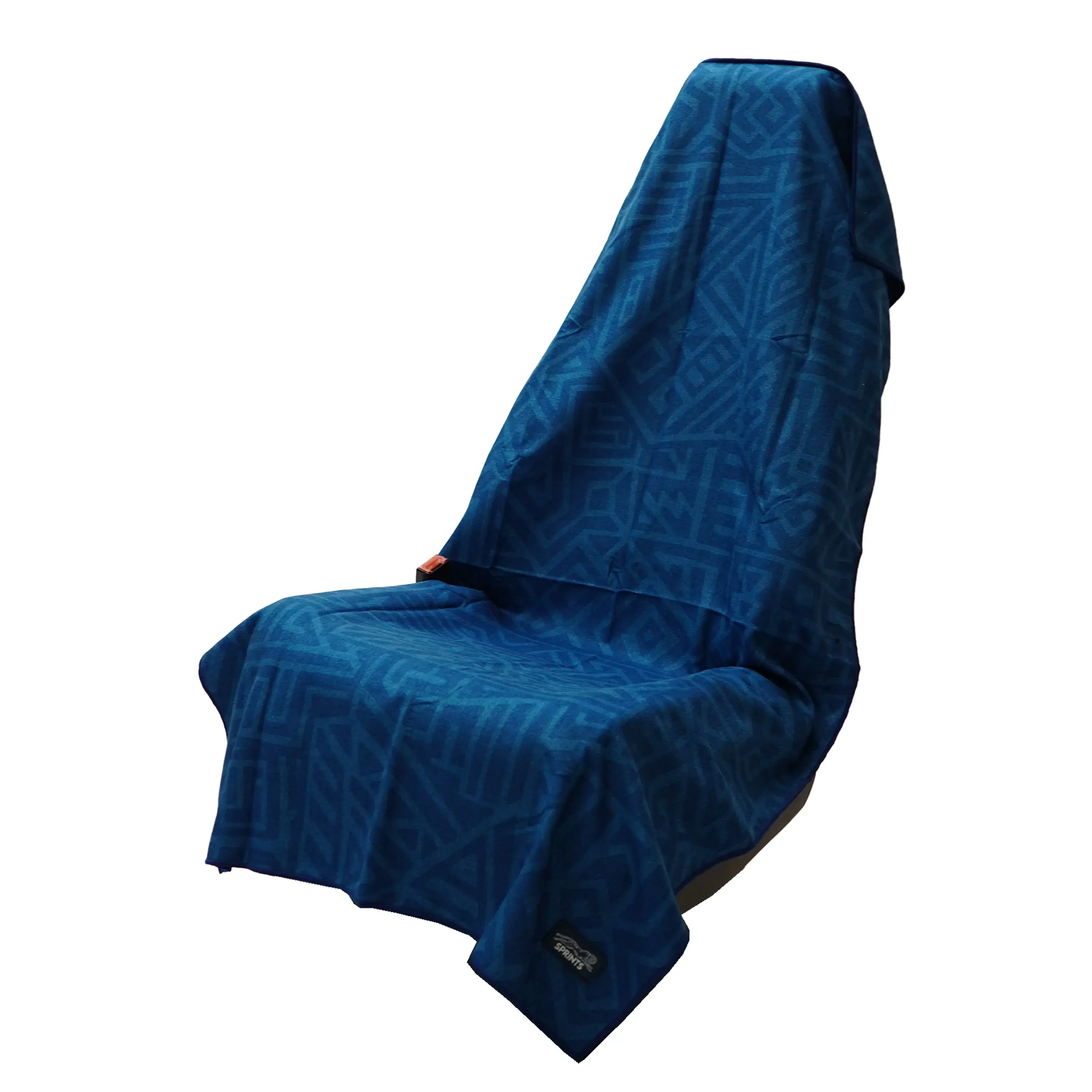 Out & Back Quick-Drying Sports Towel, Full-Sized Car Seat Cover with Snaps, Multi-Use Sports & Outdoor Accessory