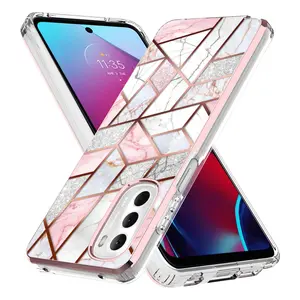 Bling Glitter Sparkle Laser Graphic Fashion Cute Colorful Skin Cover Compatible With Motorola Moto G Stylus 4G 2022 / Motorola Moto G Stylus 5G 2022 - Durable Phone Accessories Plastic Protection