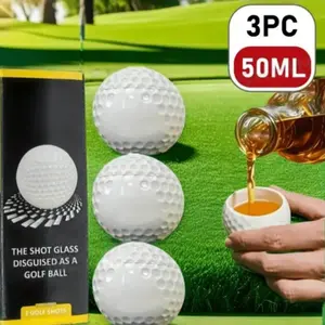 Golf Ball Shape Plastic Cup, Reusable Travel Mug with Durable Moon Pattern Design, Ideal Gift for Golf Enthusiasts