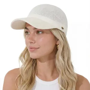 C.C Sequin Hat for Women, Adjustable Baseball Cap with Sparkly Glitter