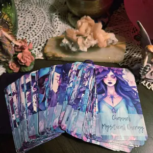 Mystik Witch Oracle - Channel Mystical Energy Oracle Tarot Cards for Spiritual Guidance and Insight